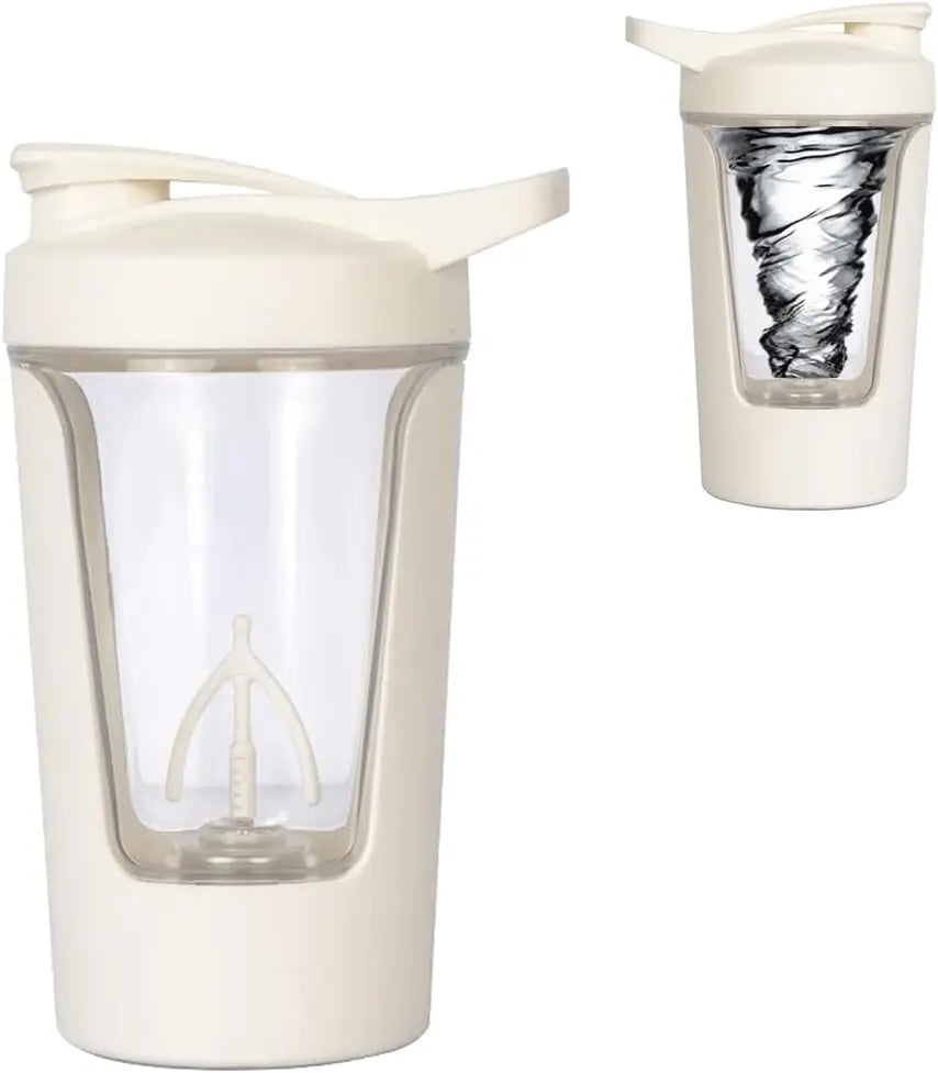 450ml Portable Electric Coffee Stirring Cup Usb Rechargeable Fully Automatic Stirring Cup for Fitness Outdoor Sports Gym