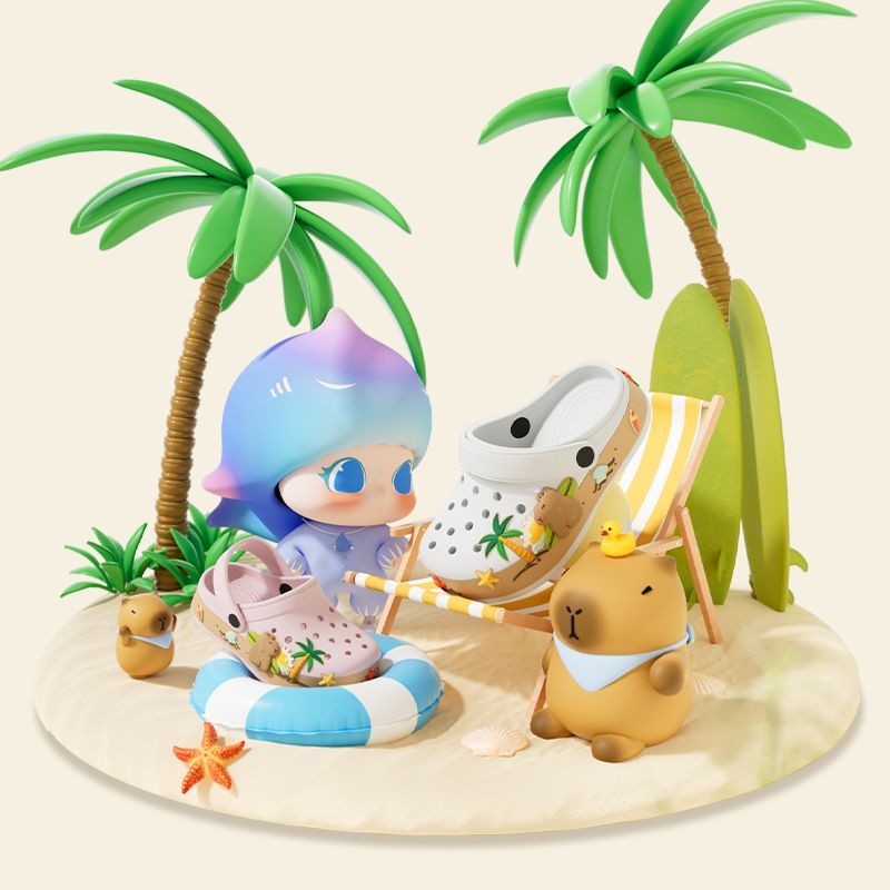 Summer Sandals For Girls Kids Baby Boys Girls Cartoon Baby Sandals Flat Heel Solid Soft Cartoon Slippers Children's Garden Shoe