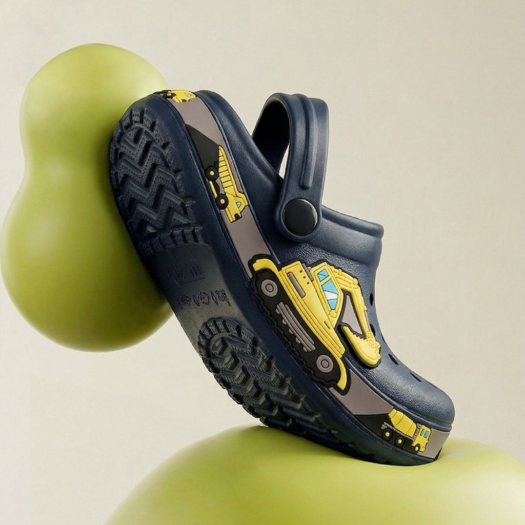 Summer Sandals For Girls Kids Baby Boys Girls Cartoon Baby Sandals Flat Heel Solid Soft Cartoon Slippers Children's Garden Shoe