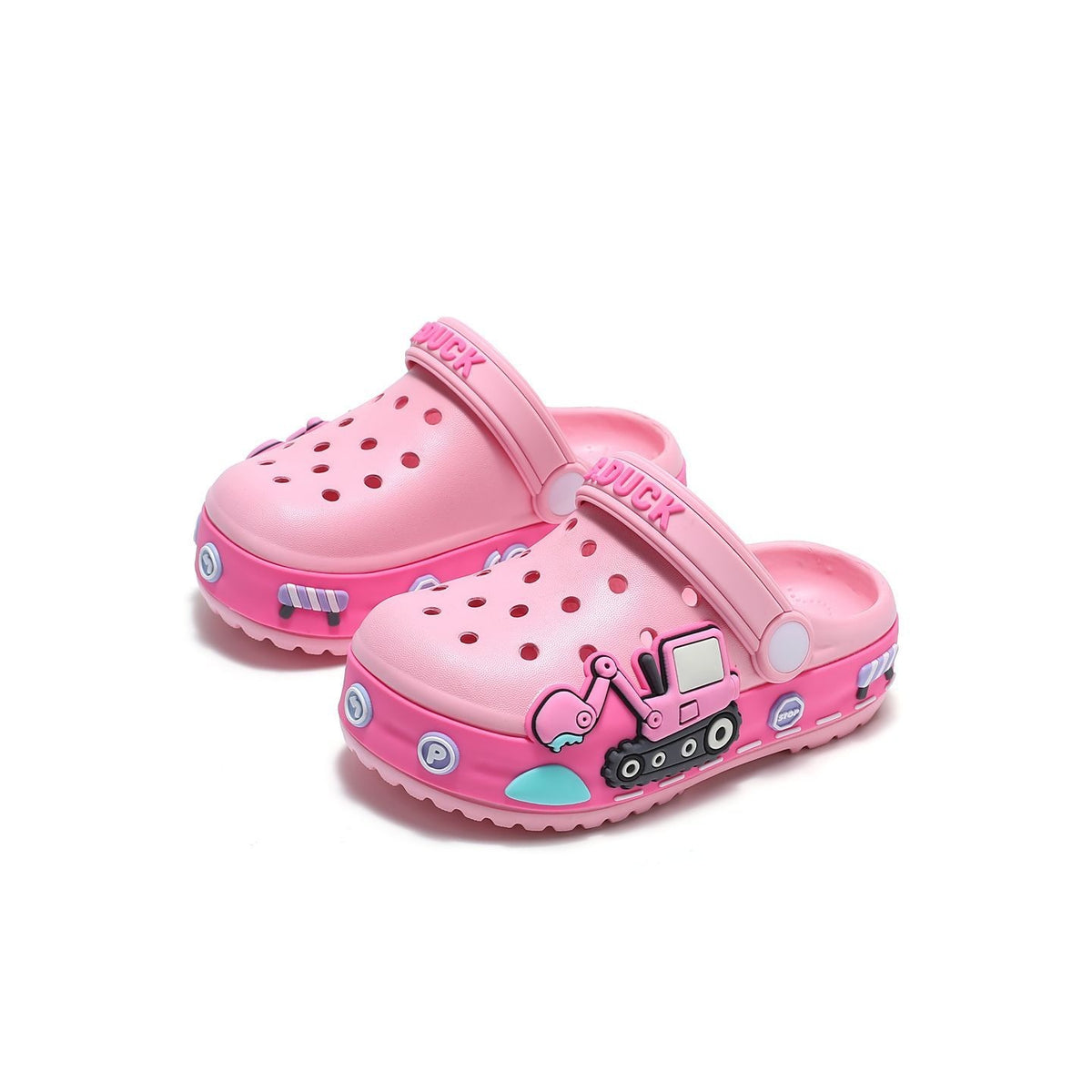 Fashion Children's Slippers Cute Cartoon Girls Boys Non-Slip Casual Shoes Soft Soles Baby Shoes Home Outdoor Baby Sandals Summer