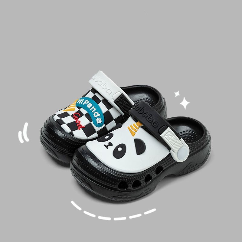 Cute Hello KT My Melody Cartoon Clogs with Outdoor Anti Slip Beach Sandals Slippers Student Summer Casual Shoes Gift
