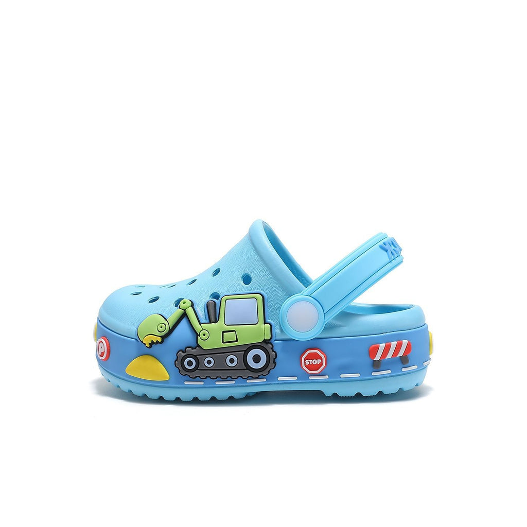 Fashion Children's Slippers Cute Cartoon Girls Boys Non-Slip Casual Shoes Soft Soles Baby Shoes Home Outdoor Baby Sandals Summer