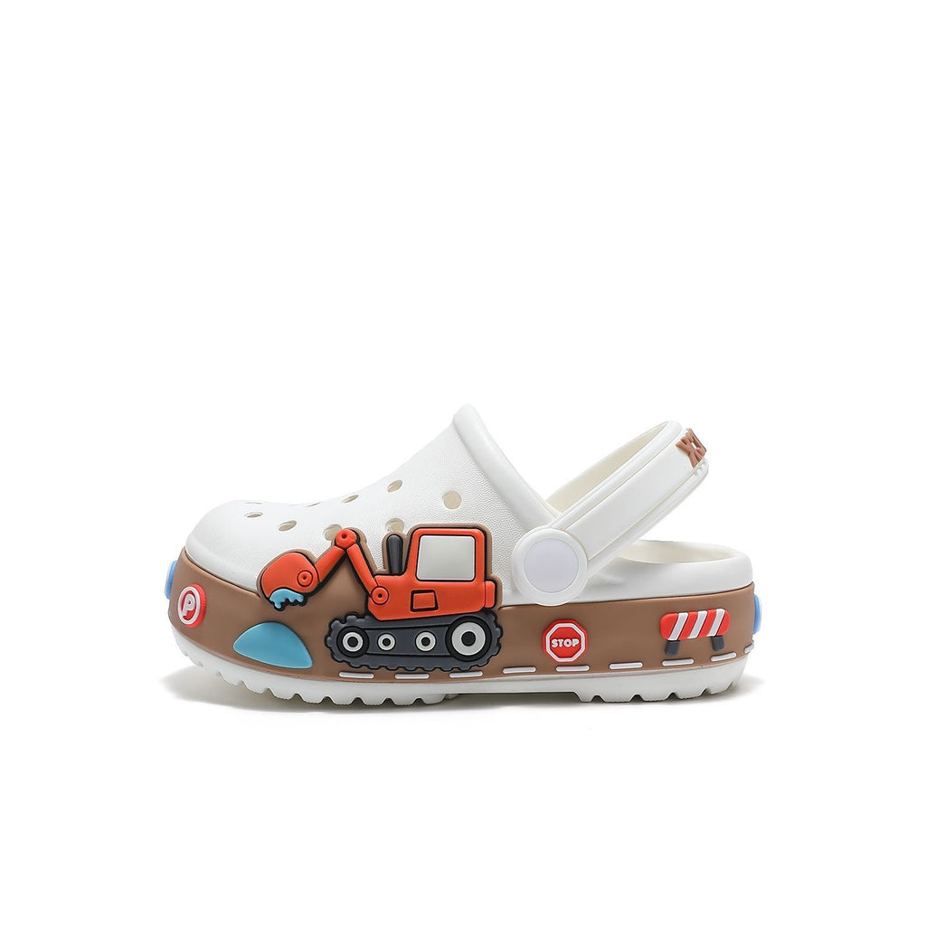 Fashion Children's Slippers Cute Cartoon Girls Boys Non-Slip Casual Shoes Soft Soles Baby Shoes Home Outdoor Baby Sandals Summer