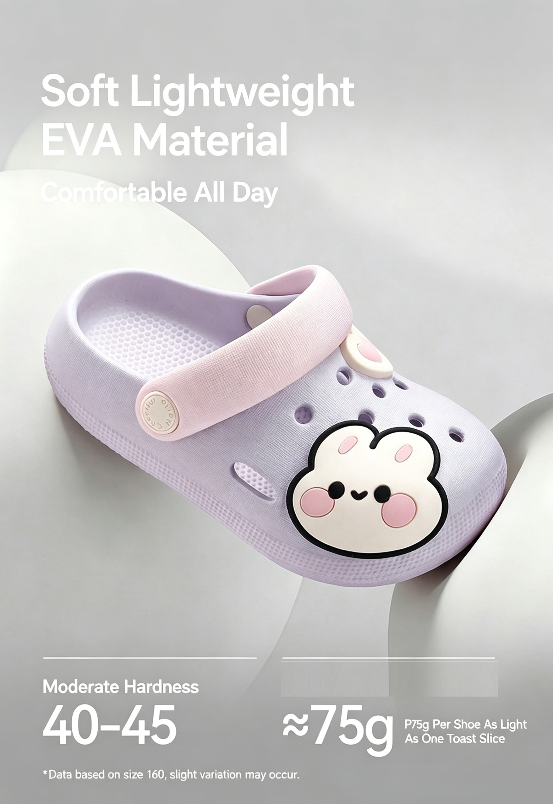 Summer children's slippers, indoor non-slip home wear with cartoon patterns, suitable for both boys and girls, soft-soled toddler flat shoes.