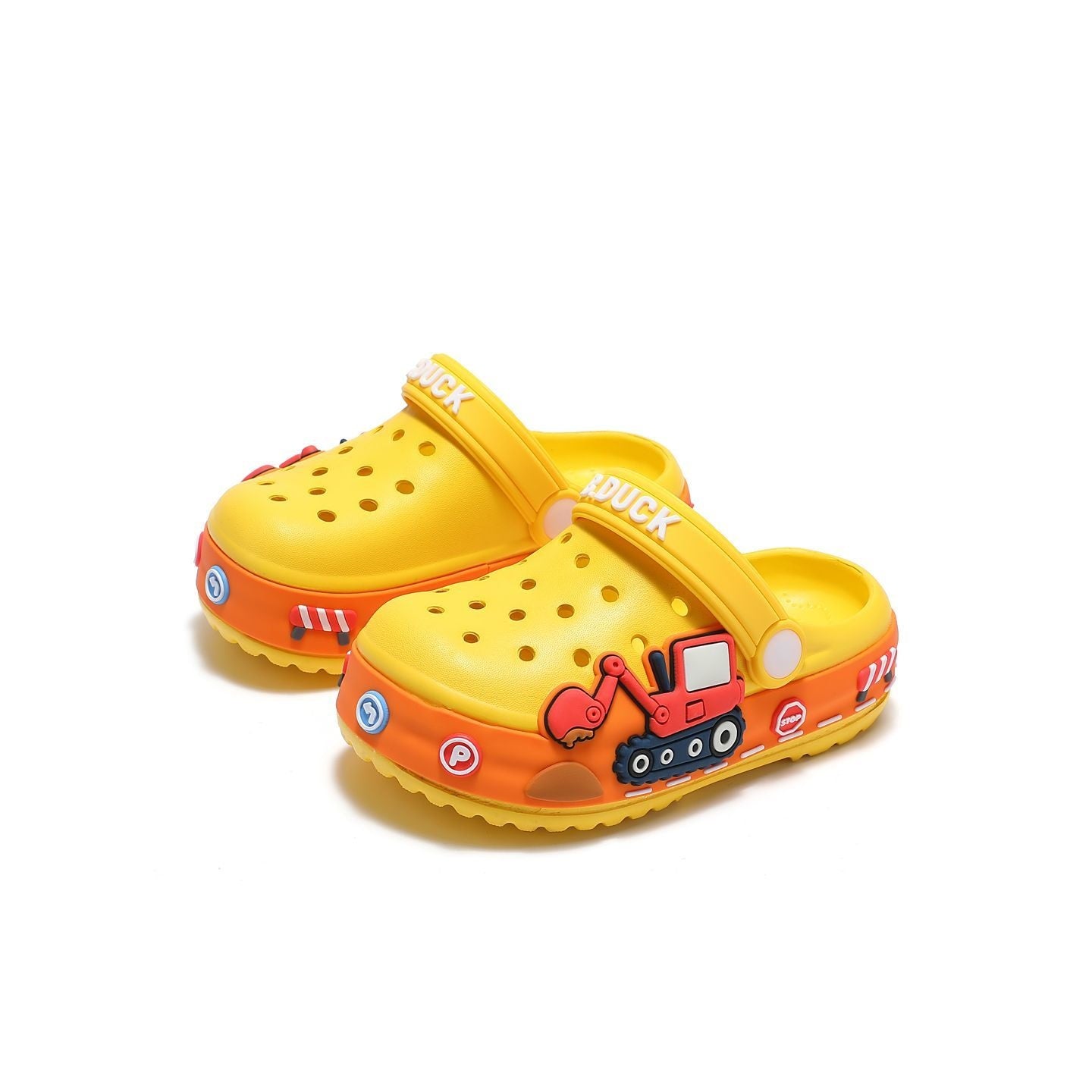 Fashion Children's Slippers Cute Cartoon Girls Boys Non-Slip Casual Shoes Soft Soles Baby Shoes Home Outdoor Baby Sandals Summer