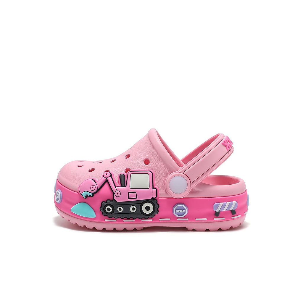 Fashion Children's Slippers Cute Cartoon Girls Boys Non-Slip Casual Shoes Soft Soles Baby Shoes Home Outdoor Baby Sandals Summer