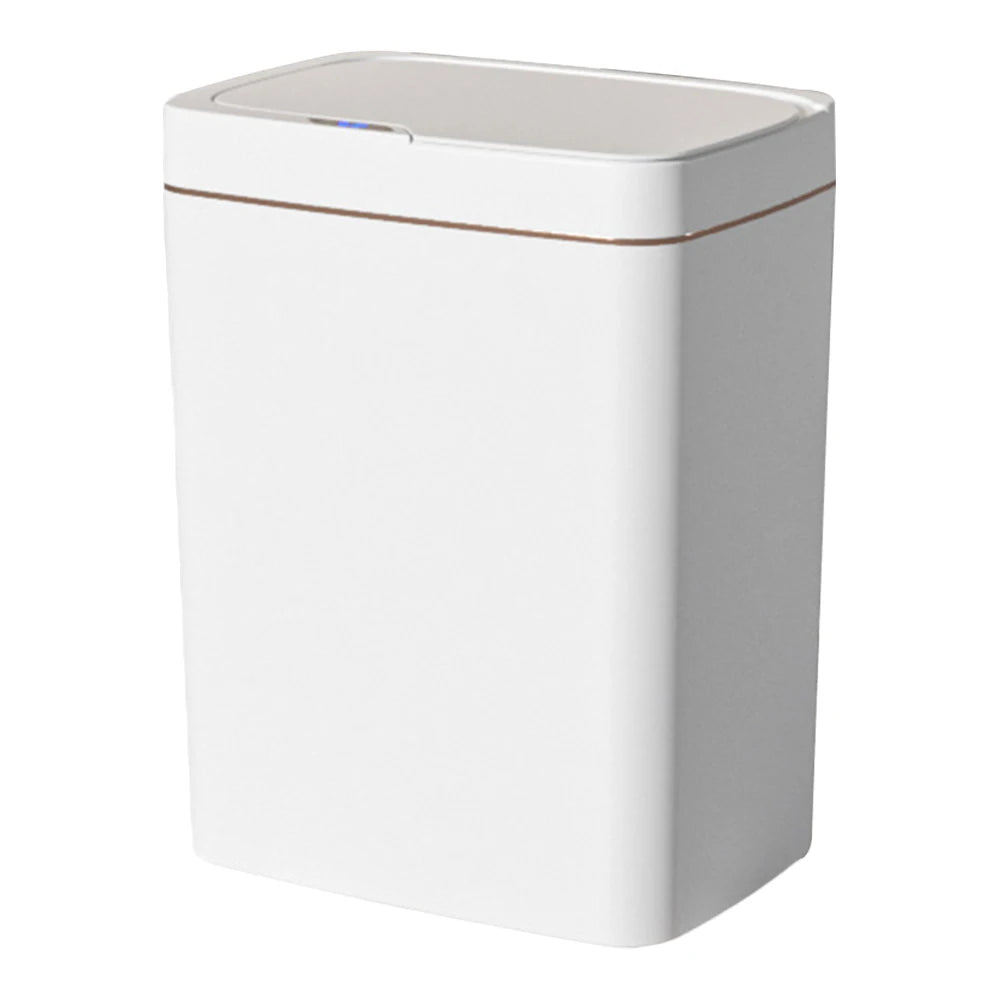 18L Smart Sensor Trash Can Quiet Automatic Trash Bin Rechargeable Auto Motion Sensor Rubbish Can for Kitchen Bathroom Bedroom